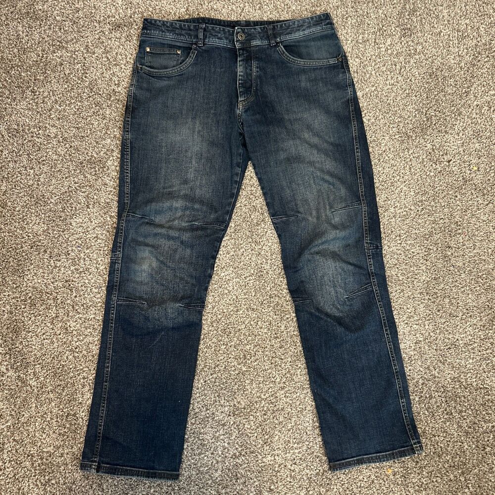Kuhl Thermik Jeans Men's 36x32 Dark Wash Indigo Dye Stretch Hiking Outdoor